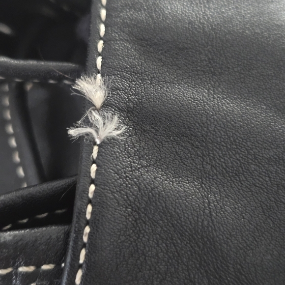 Coach Vintage 90\'s Y2K Elegant Black Leather Legacy Backpack 9569